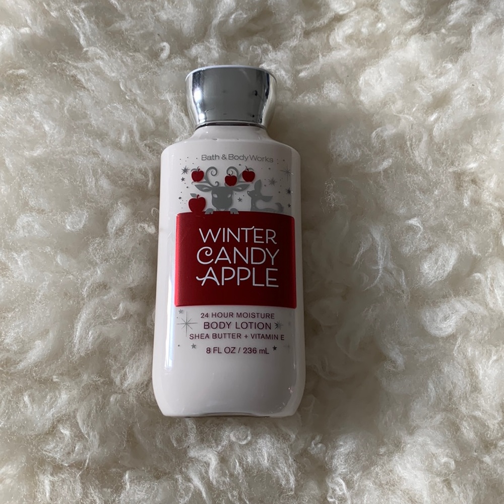 New BBW Winter Candy Apple Body Lotion